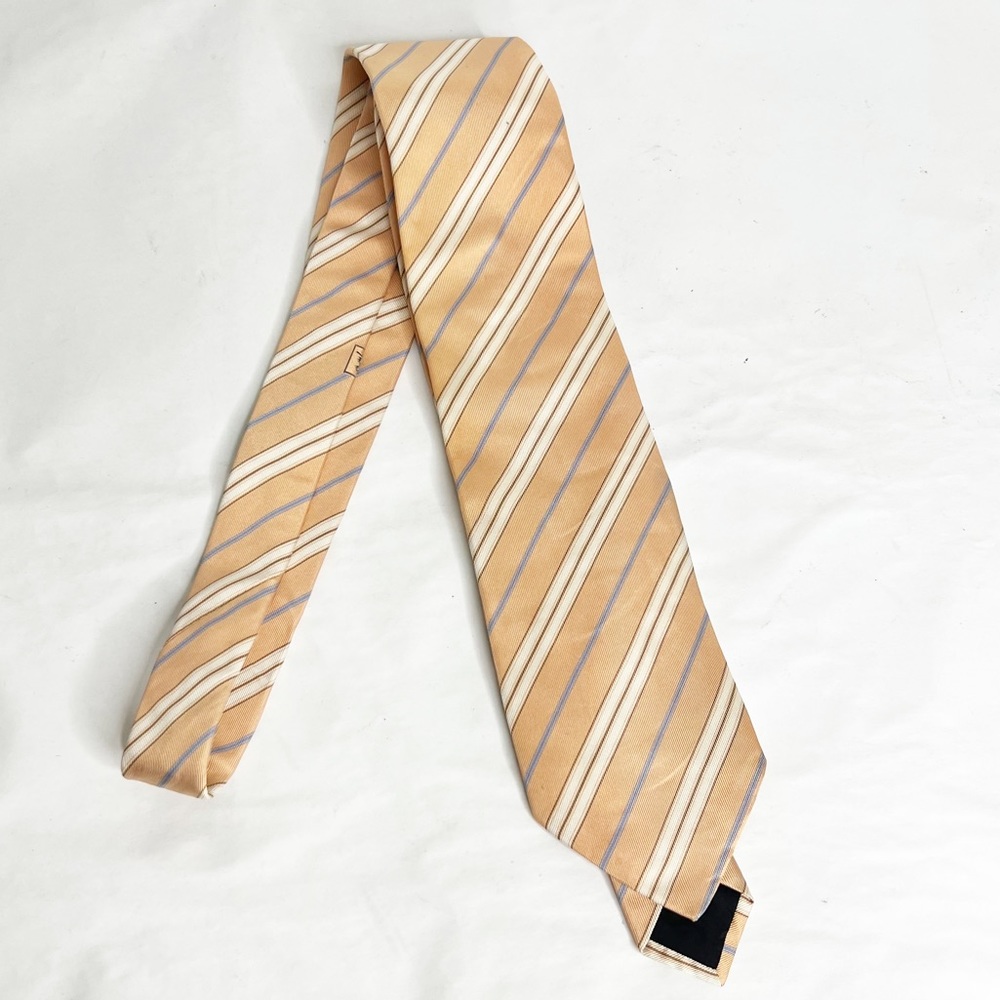 Burberry Striped Silk Tie